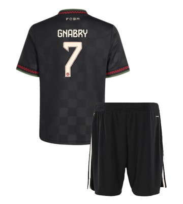 Bayern Munich Serge Gnabry #7 Tercera Equipación Niños 2025-26 Manga Corta (+ Pantalones cortos)